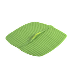 Charles Viancin 10 in. W X 10 in. L Green Silicone Medium Banana Leaf Lid