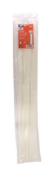 Gardner Bender 24 in. L White Cable Tie 50 pk