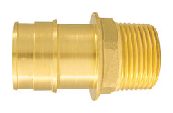 Apollo Expansion PEX / Pex A 1 in. PEX T X 3/4 in. D MPT Brass Male Adapter