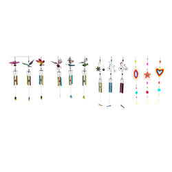 Infinity Assorted Glass/Iron Various Wind Chime
