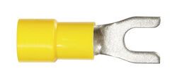 Jandorf 12-10 Ga. Insulated Wire Terminal Spade Yellow 5 pk