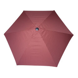 Living Accents 9 ft. Tiltable Red Patio Umbrella
