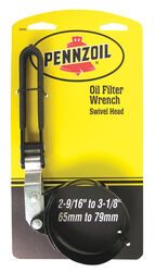 PENNZOIL Strap Oil Filter Wrench 3-1/8 in.