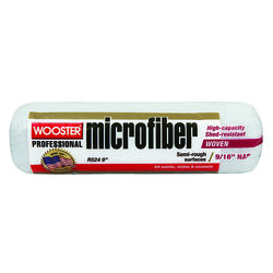 Wooster Microfiber 9 in. W X 9/16 in. S Paint Roller Cover 1 pk