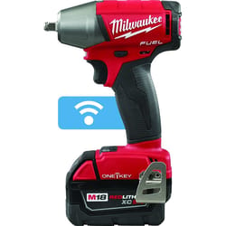 Milwaukee M18 FUEL 18 V 3/8 in. Cordless Brushless Impact Wrench Kit (Battery & Charger)