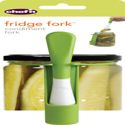 Chef'n Fridgefork 10/16 in. W X 4-1/2 in. L Green Plastic Condiment Fork