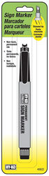 Hy-Ko Black Chisel Tip Permanent Marker 1 pk