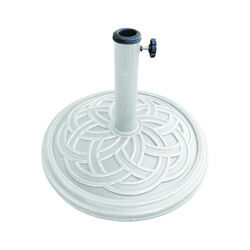 Bond White Envirostone Umbrella Base 17.7 in. L X 17.7 in. W X 12.8 in. H