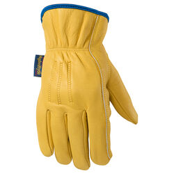 Wells Lamont Men's Heavy Duty Work Gloves Gold L 1 pair