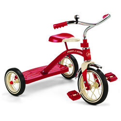 Radio Flyer Unisex 10 in. D Tricycle Red