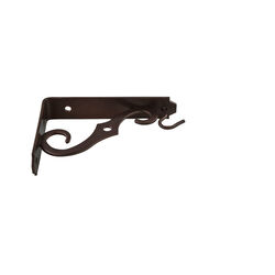 National Hardware Bronze Steel 3.5 in. H Plant Bracket 1 pk