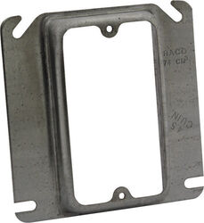 Raco Square Steel 1 gang Box Cover For Single Wiring Device