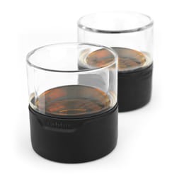 Rabbit 8 oz Clear Borosilicate Glass Freezable Whiskey Glasses
