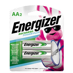 Energizer Recharge NiMH AA 1.2 V Rechargeable Battery NH15BP-2 2 pk