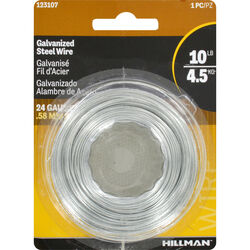 Hillman 250 ft. L Galvanized Steel 24 Ga. Wire