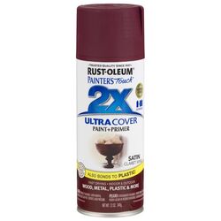 Rust-Oleum Painter's Touch 2X Ultra Cover Satin Claret Wine Spray Paint 12 oz