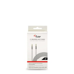 Fuse 3 ft. L Auxiliary Cable 3.5 mm