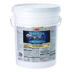 Ace WoodRoyal Solid Tintable Flat tint base Mid-Tone High-Hiding Base Latex Siding and Trim Stain 5