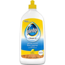 Pledge Lemon Scent Floor Cleaner Liquid 27 oz