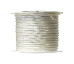 Wellington 11/64 in. D X 200 ft. L White Diamond Braided Nylon Cord