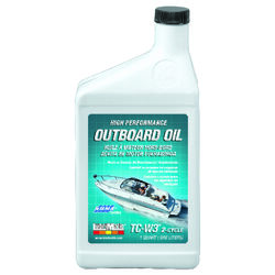 Lubrimatic TC-W3 2-Cycle Outboard Motor Oil 1 qt