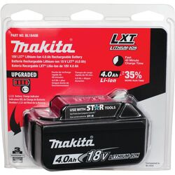 Makita LXT 18 V 4 amps Lithium-Ion Battery 1 pc