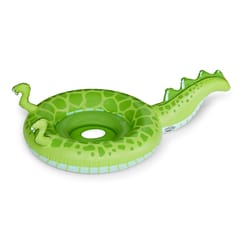 BigMouth Inc. Green Vinyl Inflatable Dino Tail Baby Float