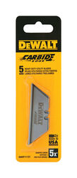 DeWalt Carbide Edge Steel Heavy Duty Replacement Blade 2-1/2 in. L 5 pc