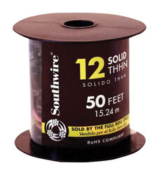 Southwire 50 ft. 12/1 Solid THHN Building Wire