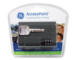 GE Black Plastic/Steel Key Storage