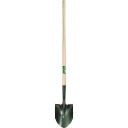 Union Tools Steel blade Wood Handle 11.5 in. W X 59 in. L Digging Round Point Shovel