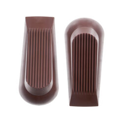 Ace 6.018 in. H X 5 in. W Rubber Brown Wedge Door Stop Mounts to floor