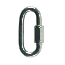 Campbell Chain Polished Stainless Steel Quick Link 1540 lb 3 in. L