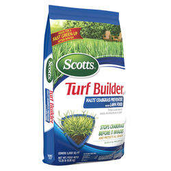 Scotts 30-0-4 Crabgrass Preventer Lawn Food For All Grasses 5000 sq ft 13.35 cu in