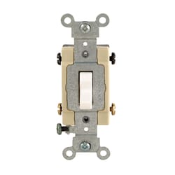 Leviton Commercial 4-Way 20 amps Toggle Switch White 1 pk
