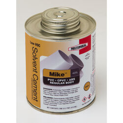 Rectorseal Mike Amber Multi-Purpose Solvent Cement For ABS/CPVC/PVC 16 oz