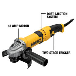 DeWalt Corded 13 amps 4-1/2 to 6 in. Small Angle Grinder Bare Tool 9000 rpm
