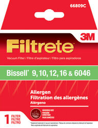 3M Filtrete Vacuum Filter For Bissell 9-10-12 1 pk