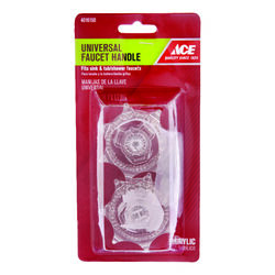 Ace For Universal Clear Sink and Tub and Shower Faucet Handle
