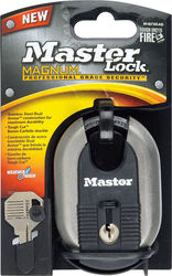 Master Lock 3-3/8 in. H X 1-3/16 in. W X 2-5/16 in. L Steel Ball Bearing Locking Shrouded Shac