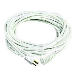Ace Indoor or Outdoor 100 ft. L White Extension Cord 16/3 SJTW