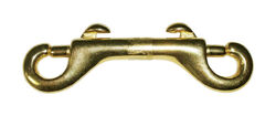 Baron 3/8 in. D X 3-1/2 in. L Polished Bronze Open Eye Bolt Snap 70 lb
