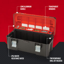 Craftsman 26 in. Professional Tool Box Black/Red