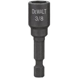 DeWalt Impact Ready 3/8 in. S X 1-7/8 in. L Black Oxide Nut Driver 1 pc