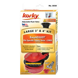 Korky Flush Valve Kit Red For