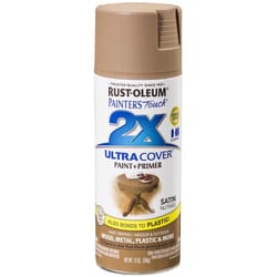 Rust-Oleum Painter's Touch 2X Ultra Cover Satin Nutmeg Spray Paint 12 oz