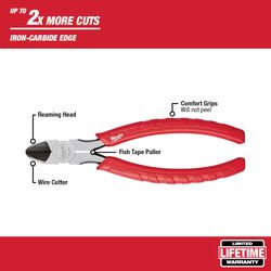 Milwaukee 7 in. Forged Alloy Steel Diagonal Cutting Pliers