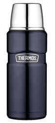 Thermos Black Stainless Steel Insulated Carafe