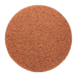 Gator 17 in. D Non-Woven Natural/Polyester Fiber Floor Pad Disc Tan