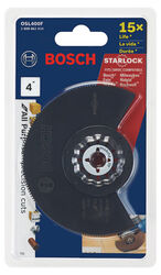Bosch Starlock 4 S X 4 in. L Bi-Metal Segment Blade 1 pk